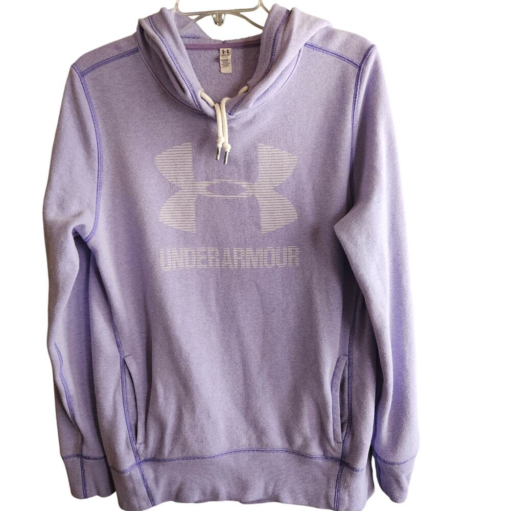Under Armour ladies pullover hoodie - size medium loose fit